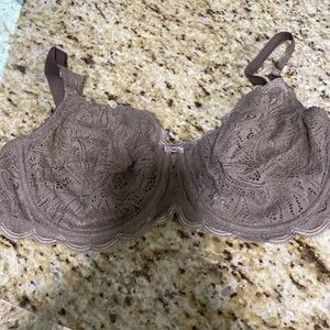 NWOT Paramour Peridot Unlined Sexy Lace Bra 42C